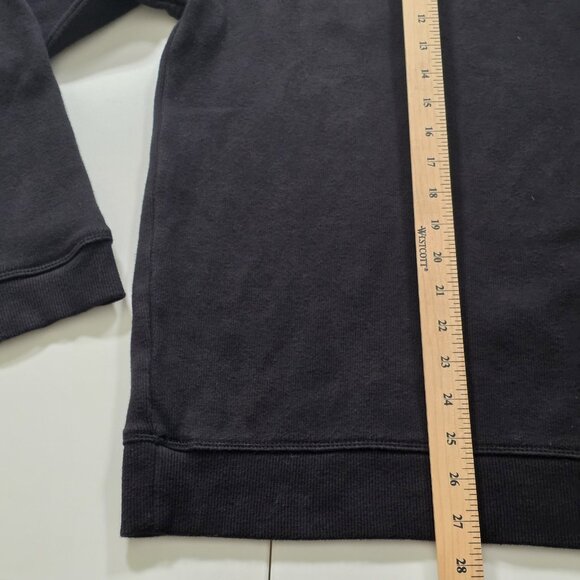 Tommy Bahama Polo Sweater Mens M Black LS 1/4 Zip Mock Neck Marlin Embroidery - Picture 8 of 15